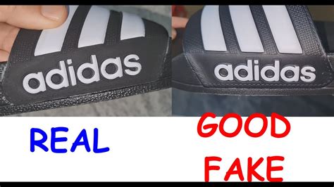 adidas adilette original vs fake|REAL VS FAKE: Adidas Adilette 22 Slides Comparison.